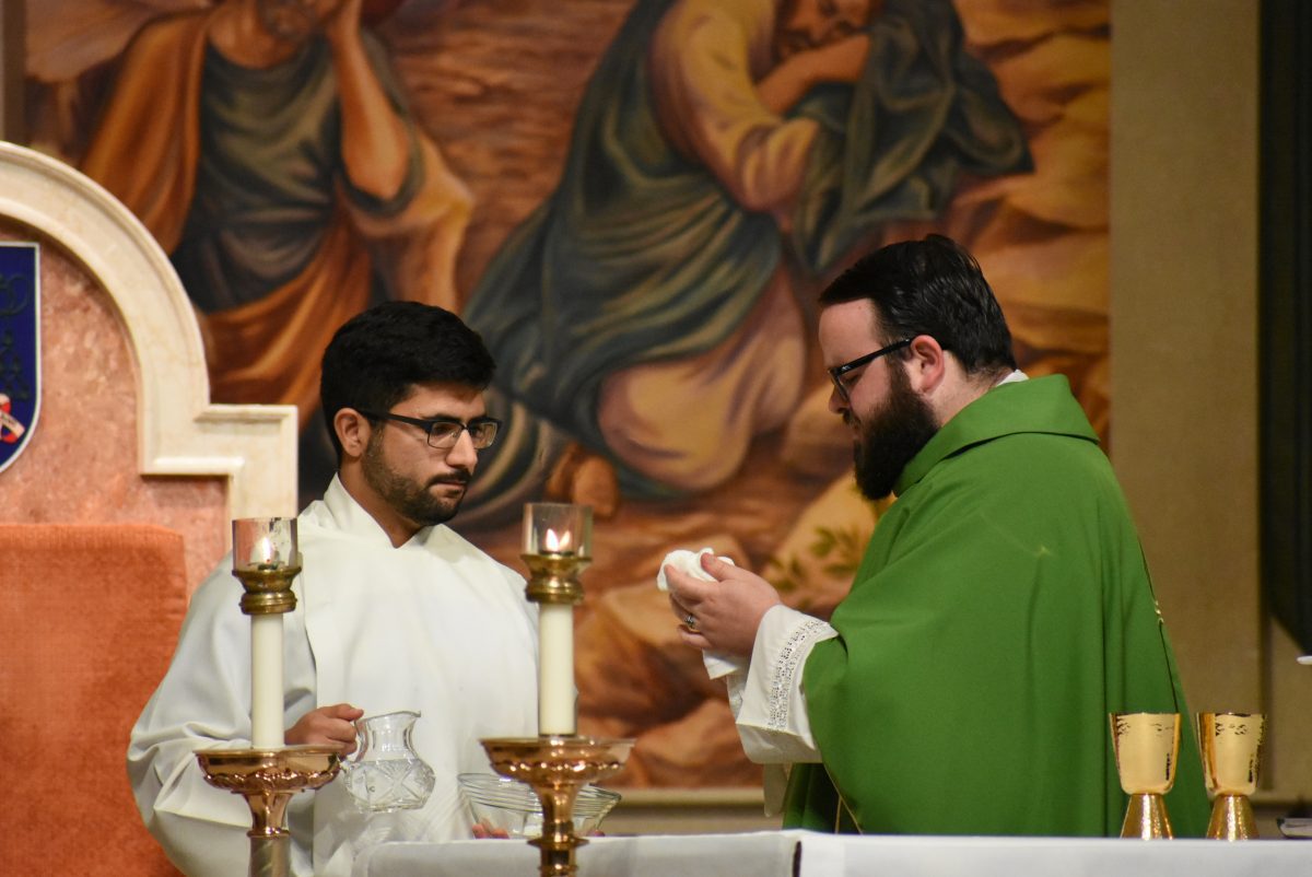 Assignment teaches seminarian how to be a priest