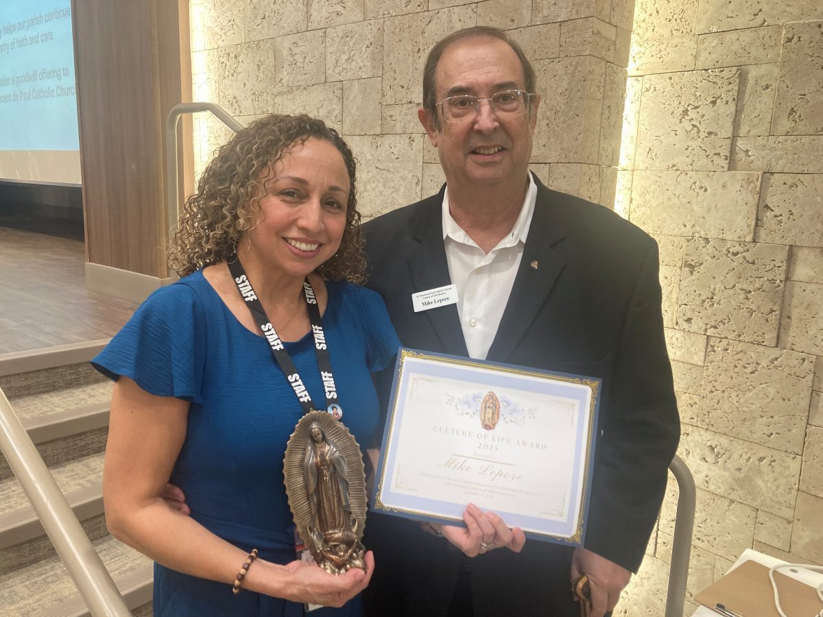 Lepore receives Culture of Life Award