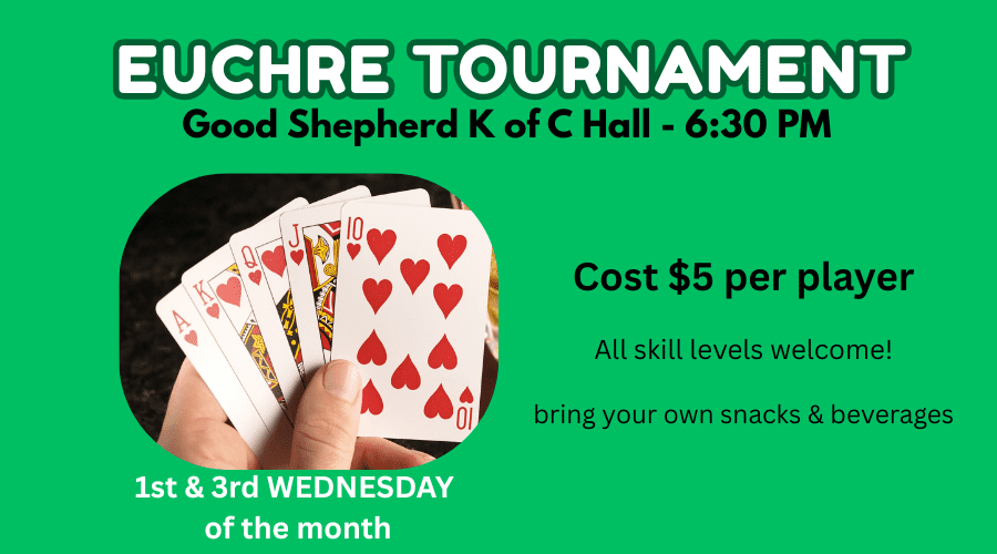 EUCHRE TOURNAMENT