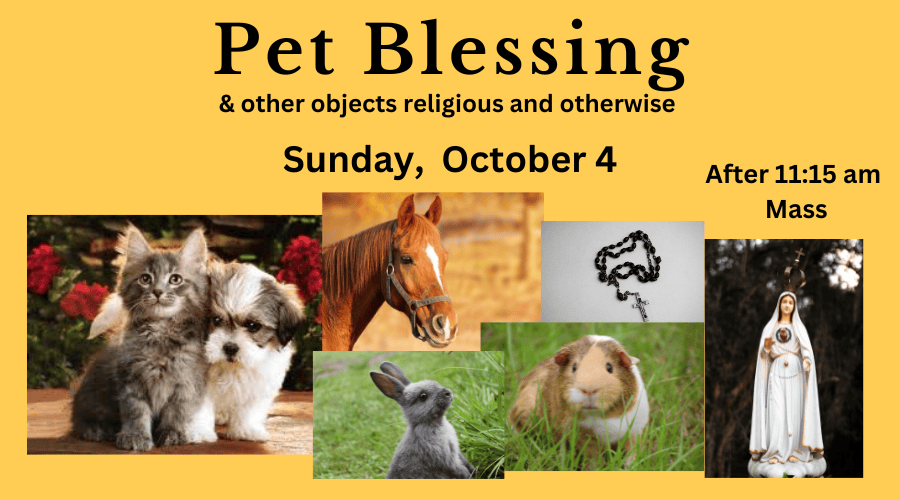 Pet Blessing