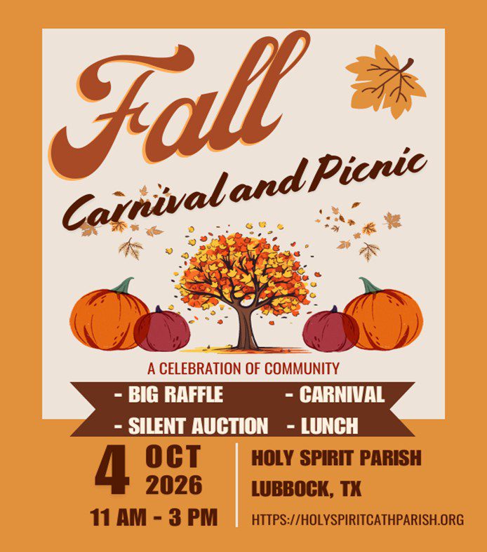 Fall Festival – October 4th