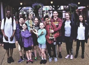 All Saints Band wins first place at Festival.