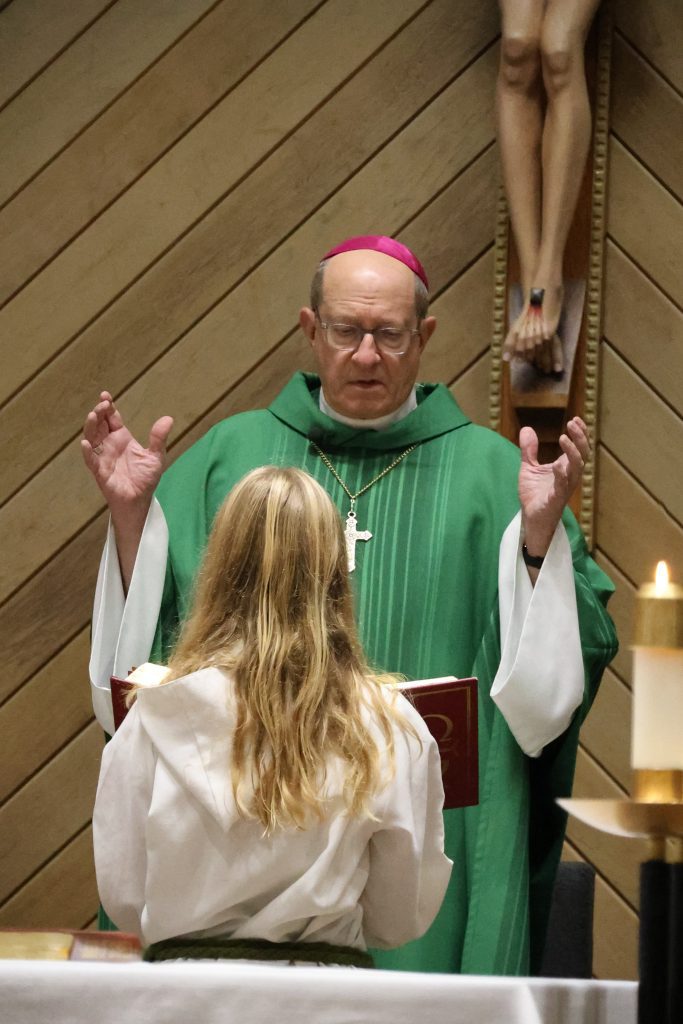 Bishop Walkowiak Visits St Mark – Celebrates Inaugural Mass & Attends Festival