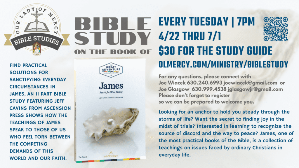Bible Studies James April 2025