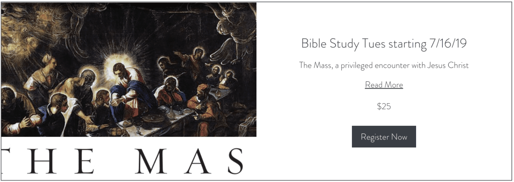Bible Studies July 2019
