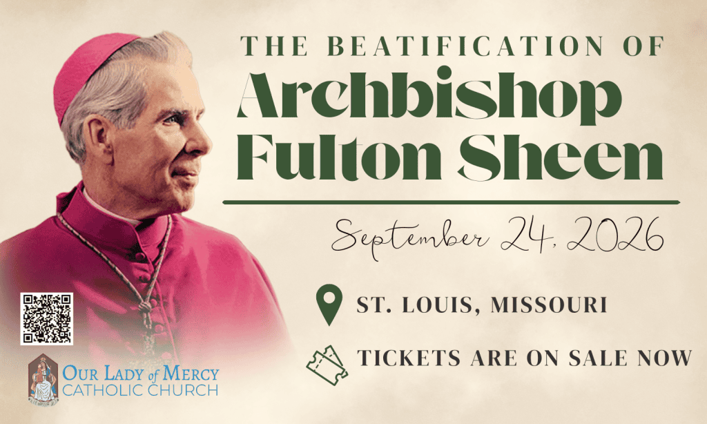 Beatification of Archbishop Fulton J. Sheen 9/24