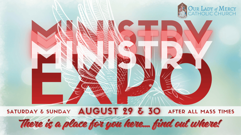 Ministry Expo 8/29 & 8/30