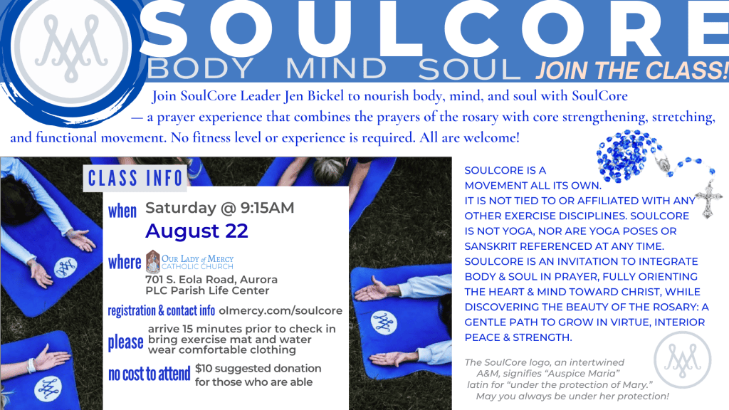 SoulCore on Saturday Morning on 8/22