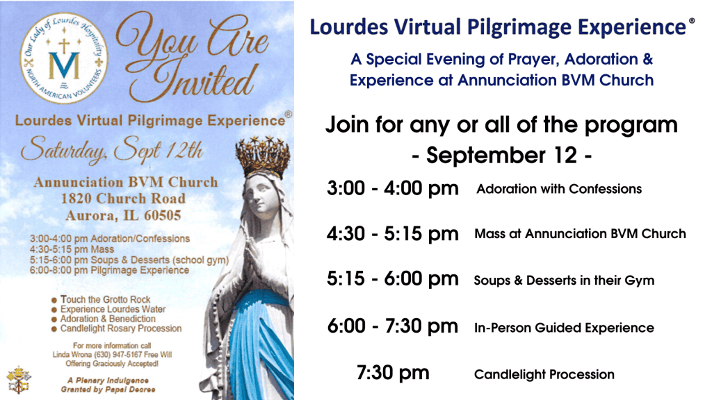 Event at Annunciation BVM Church on 9/12