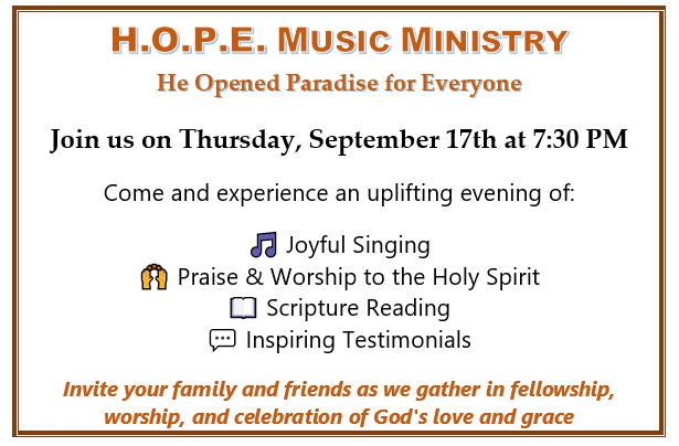H.O.P.E MUSIC MINISTRY
