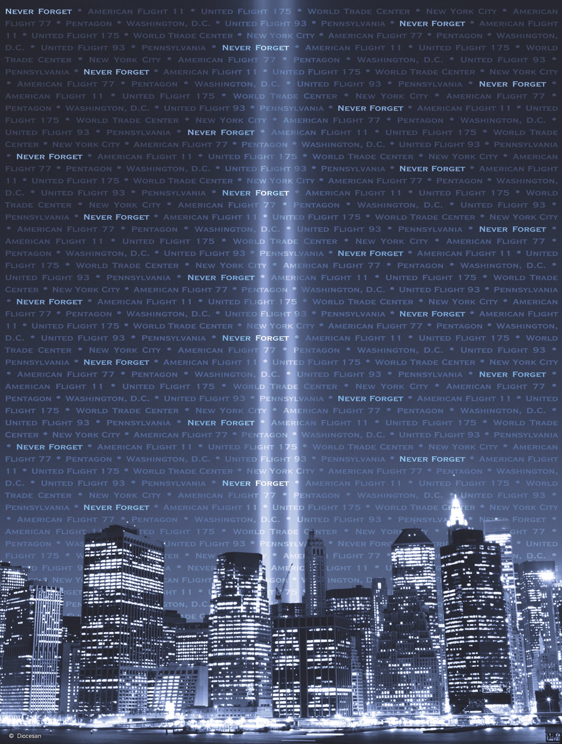 September 11 Memorial Mass @ 6:30pm