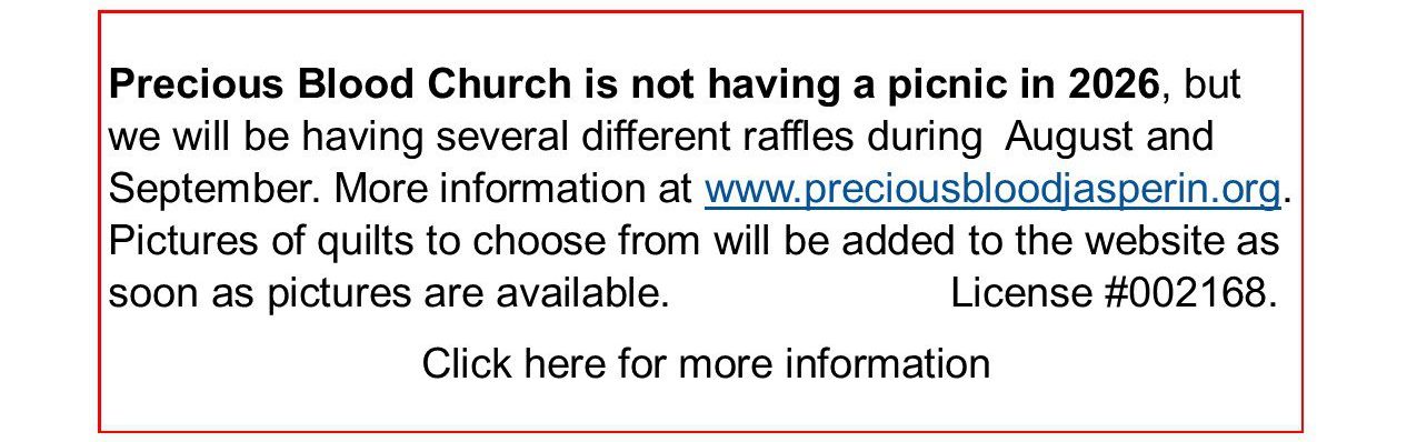 No Picnic in 2026