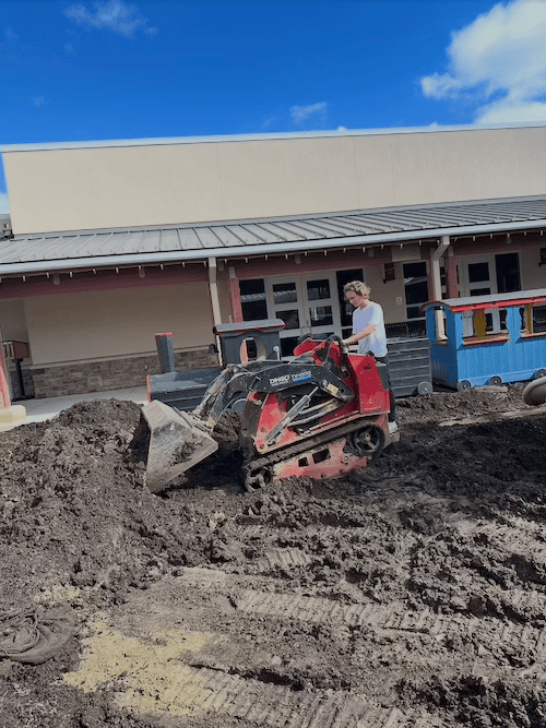 Saint Peter Youth Ministry Playground Service Project