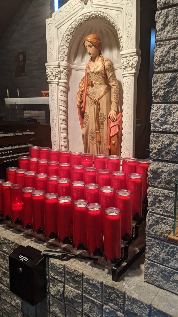 Shrine to St. Catherine of Alexandria