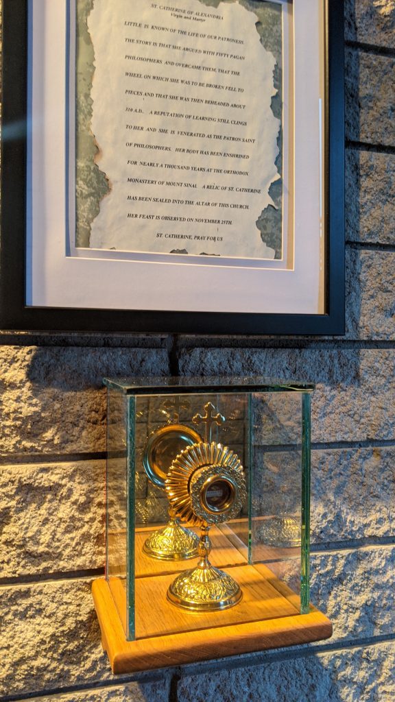 Relic of St. Catherine of Alexandria and St. Anastasia