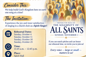 Spirit Singers in October
