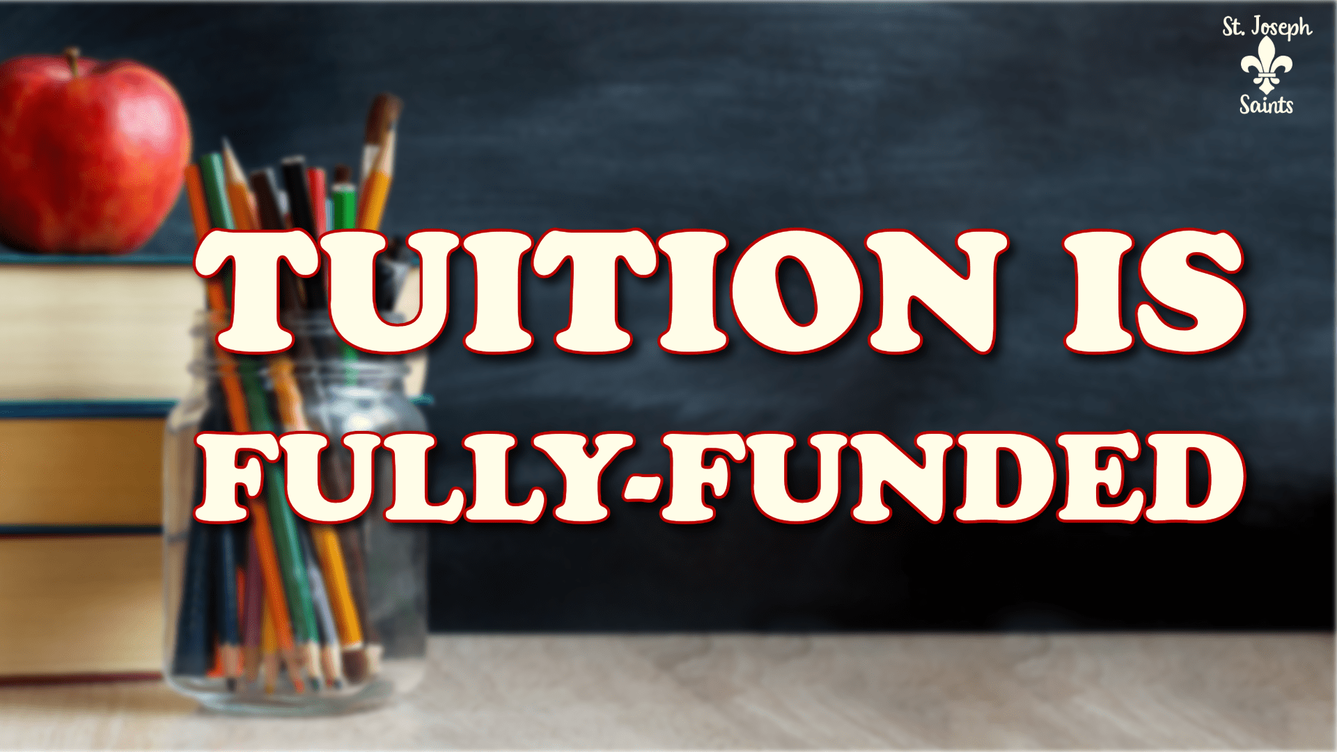 Fully Funded Tuition at St. Joseph Catholic School in Galion, Ohio