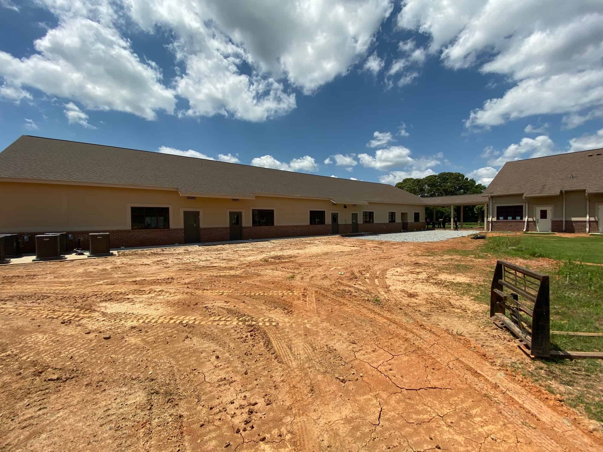 back and walkway