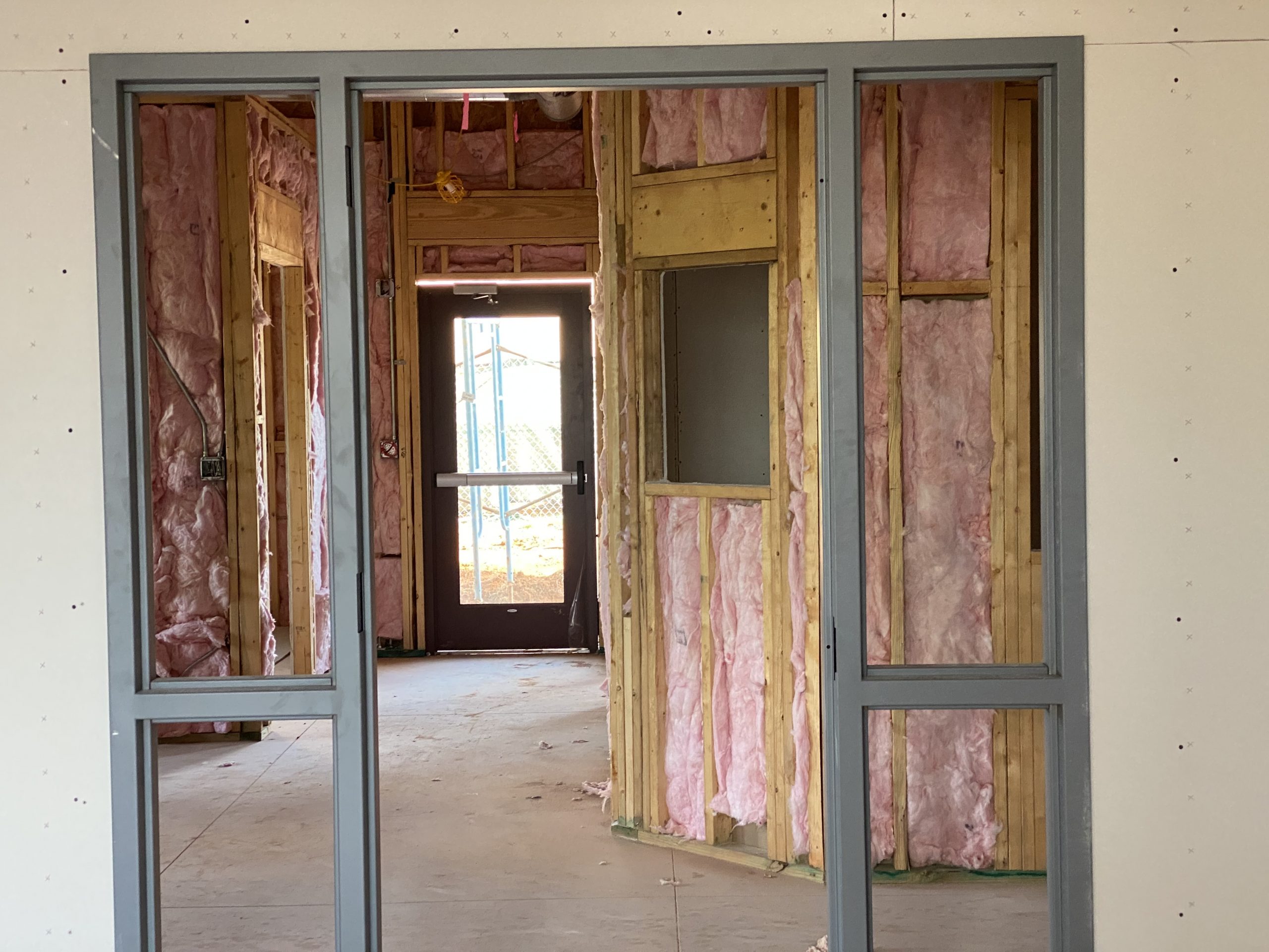 inside