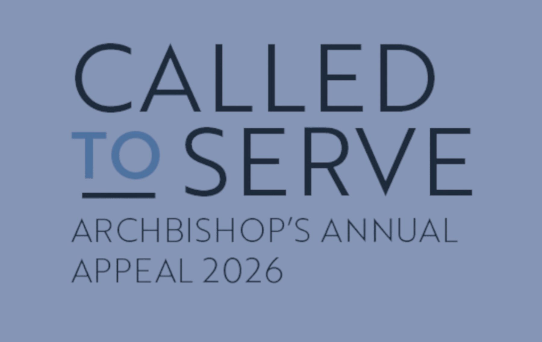 Archbishop’s Annual Appeal