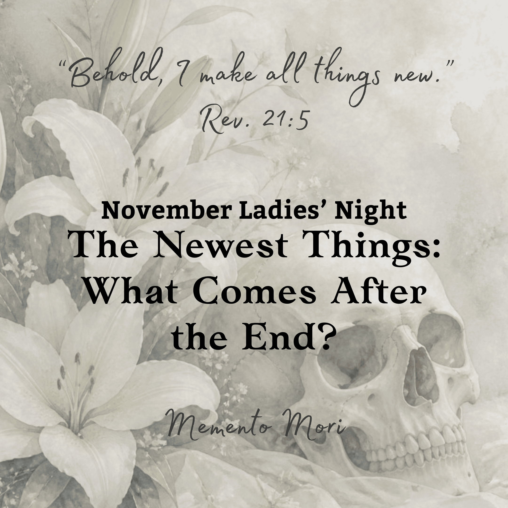 November Ladies Night of Reflection