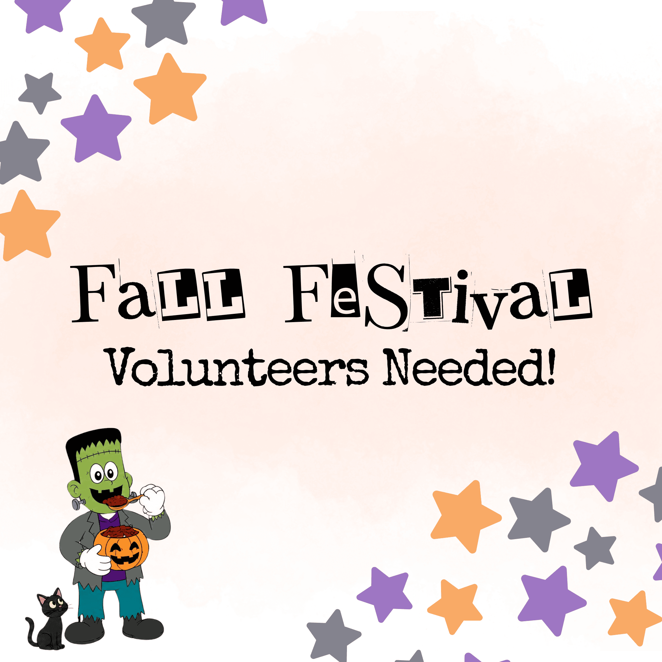 Fall Festival Volunteers Needed