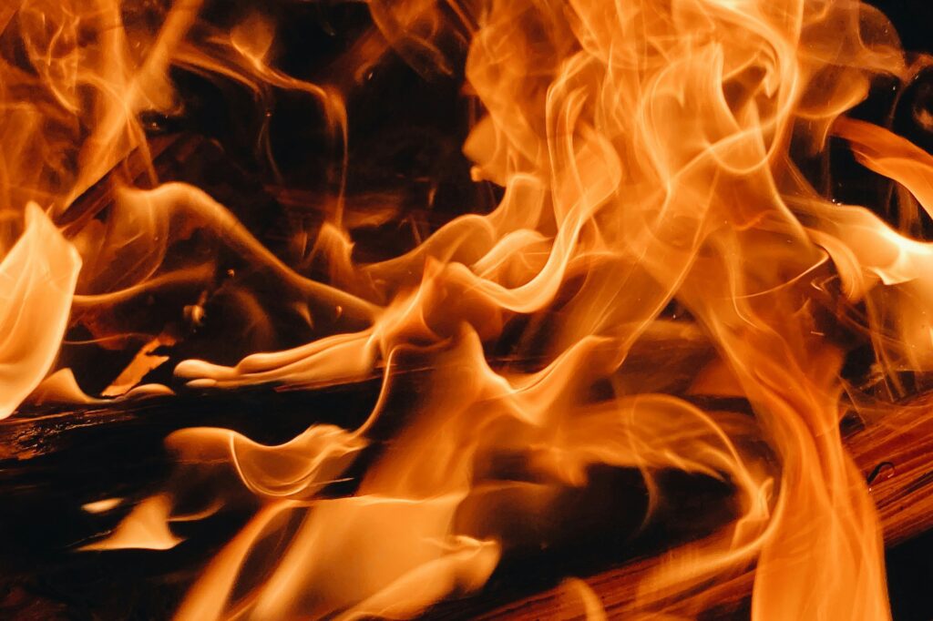 Jesus Is a Fire on This Earth