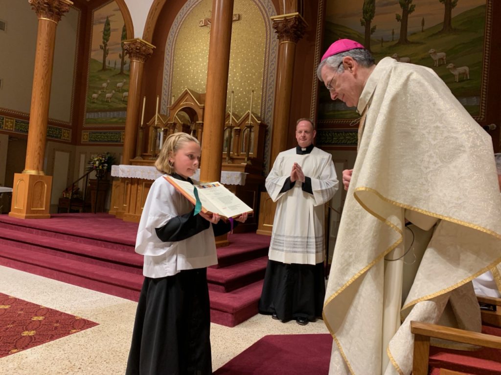 Liv with Bishop