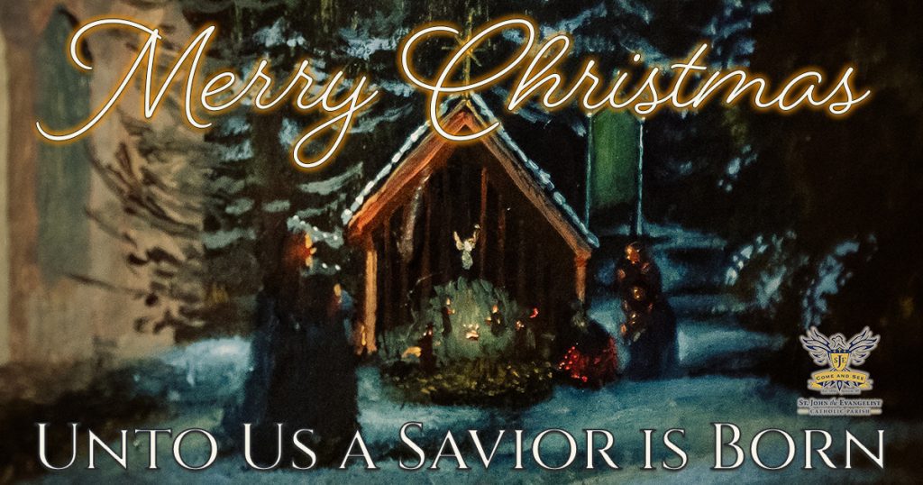 Christmas Mass Schedule 2025 - St John the Evangelist Catholic Church Jackson Michigan