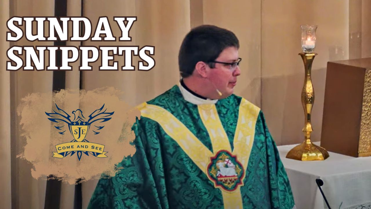 Homily Short, 5th Sunday in Lent, March 22, 2026