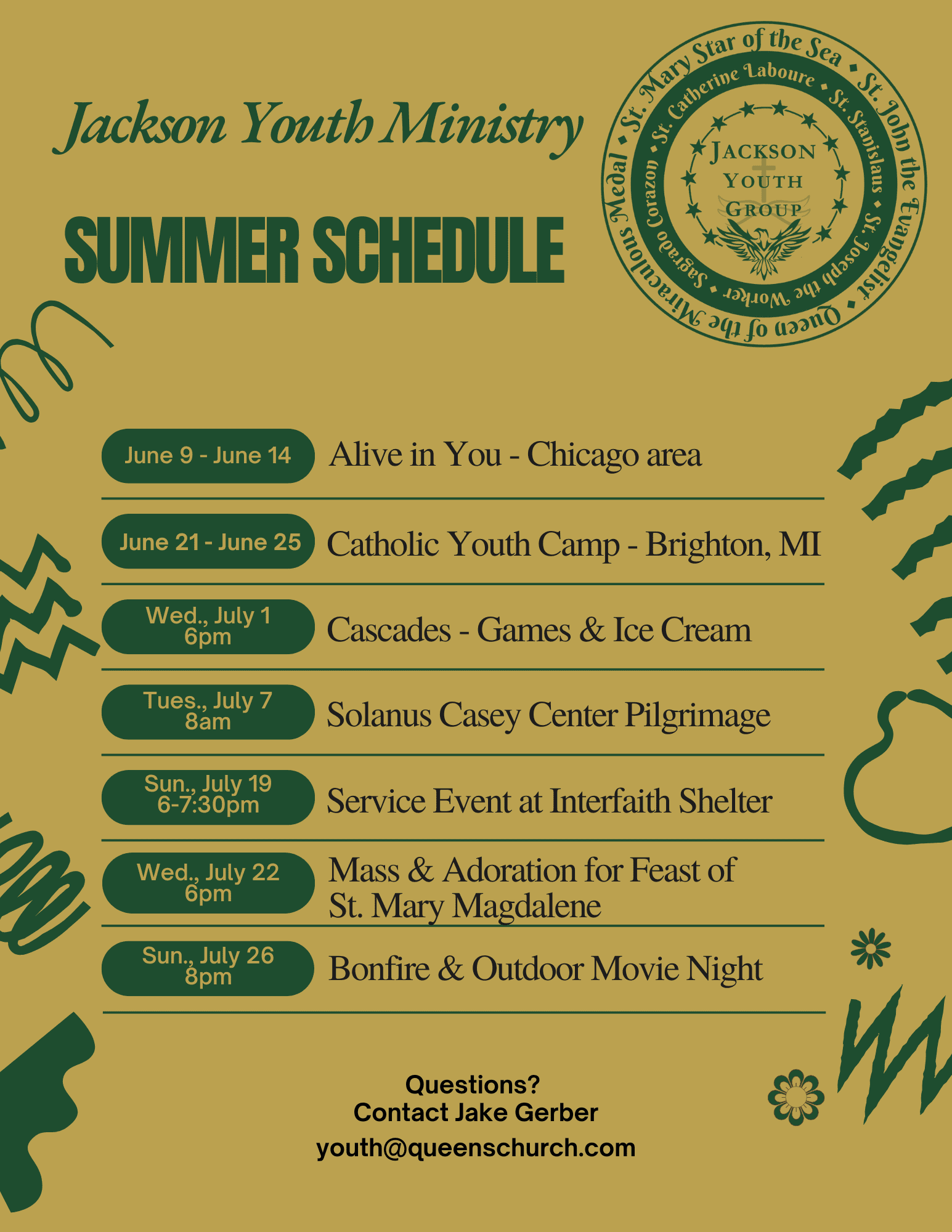 Bonfire & Outdoor Movie Night | July 26, 2026 | Youth Group Summer Event