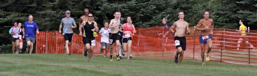 Festival 5K race, people running