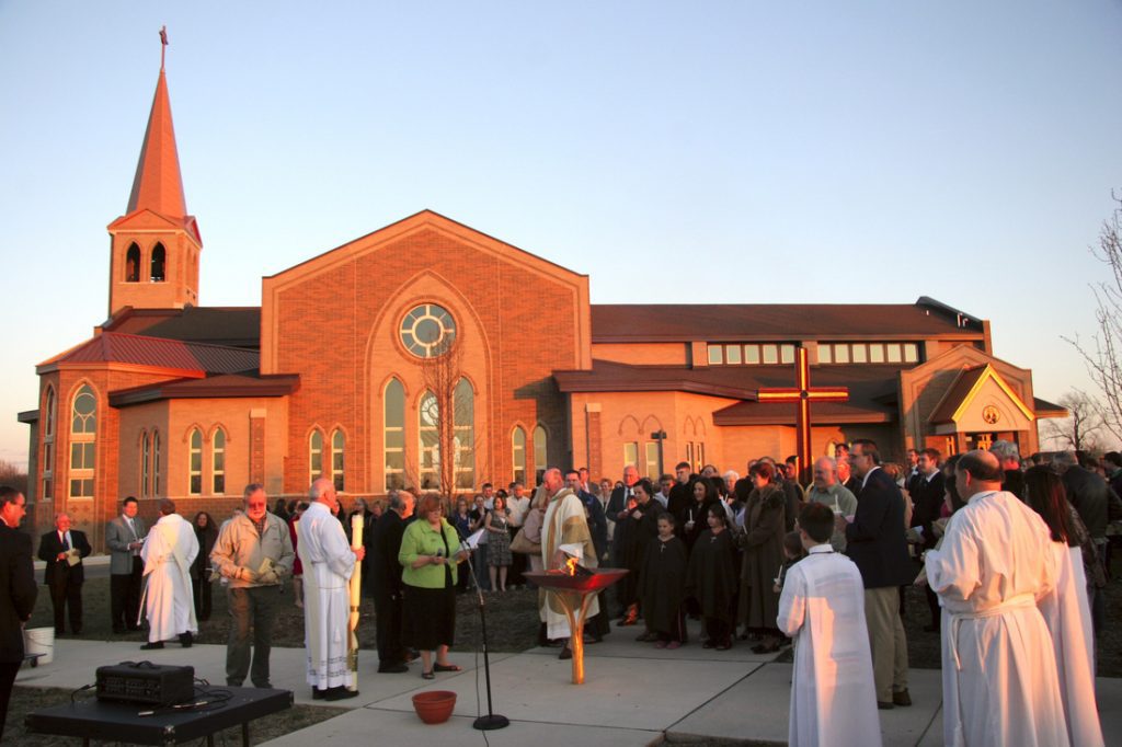 Easter Vigil Fire