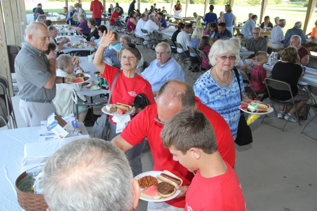 Parish picnic revelry