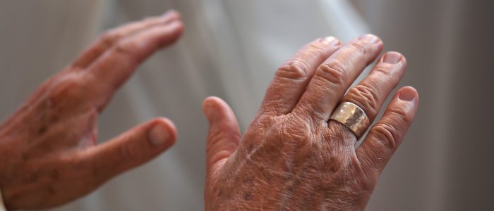 Hands of a Priest Praying