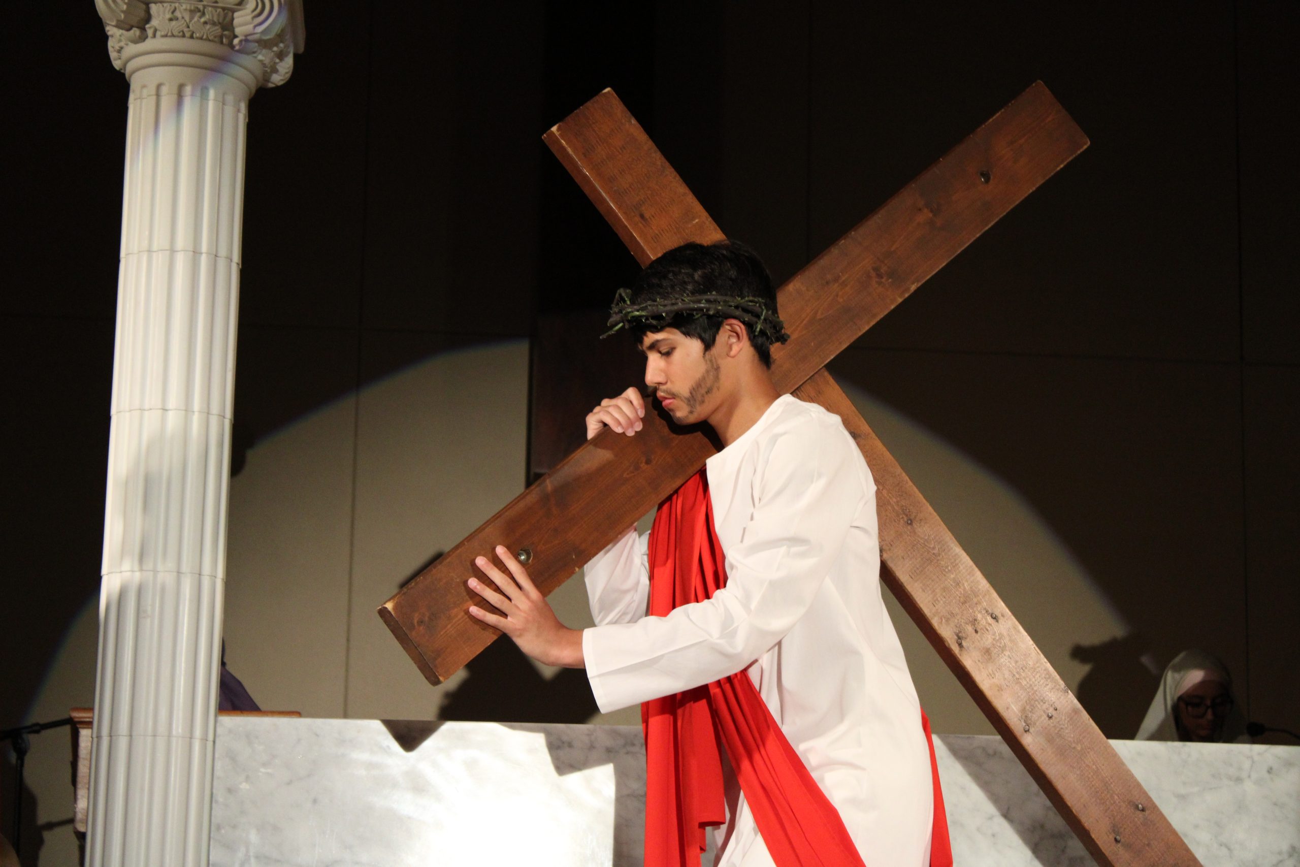 Live Stations of the Cross is Friday, April 11, at 7:30 PM