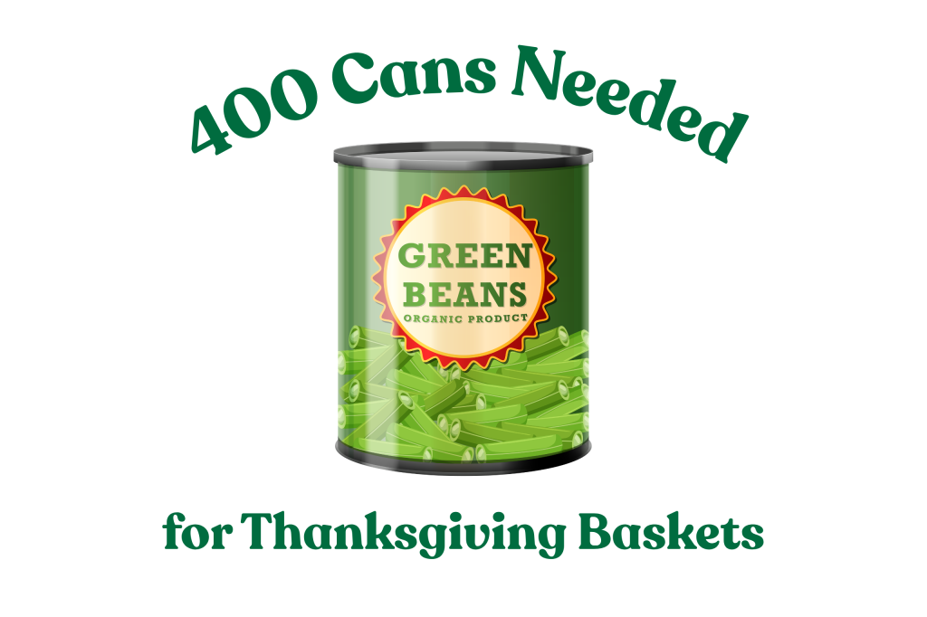 400 cans of green beans needed