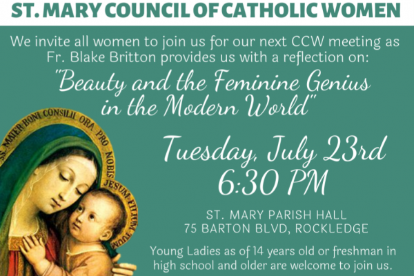 Council of Catholic Women