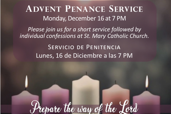 Advent Penance Service ﻿