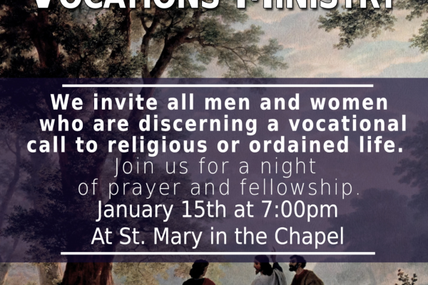 Vocations Ministry