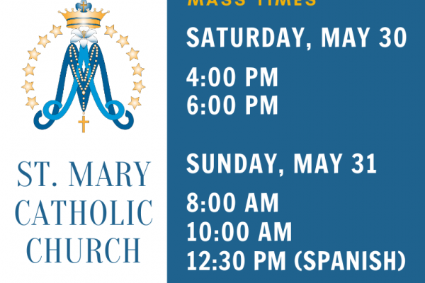 New Mass Schedule