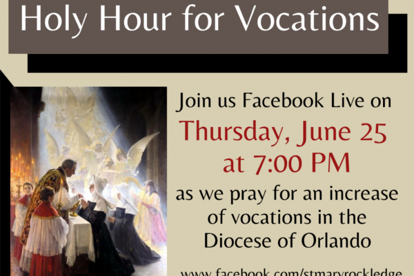 Holy Hour for Vocations