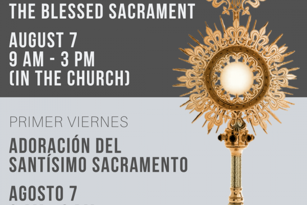 First Friday Adoration