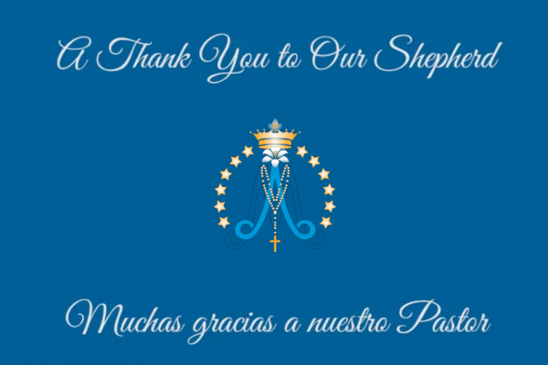 A Thank You to Our Shepherd