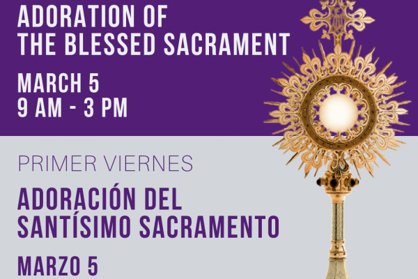 First Friday Adoration