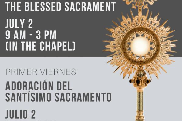 First Friday Adoration
