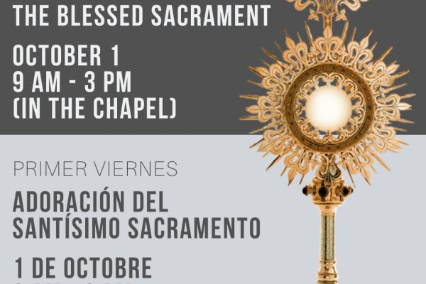 First Friday Adoration