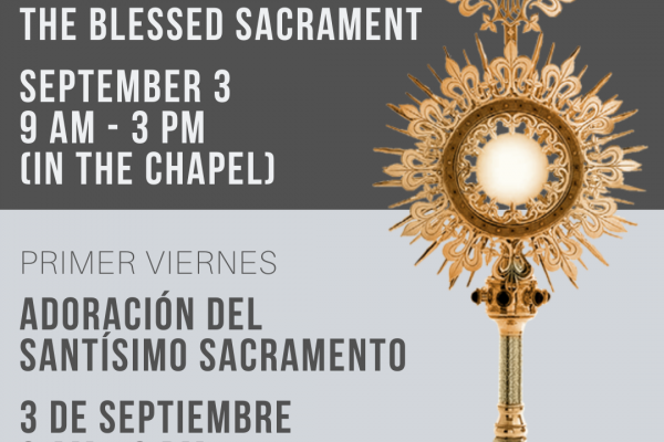 First Friday Adoration