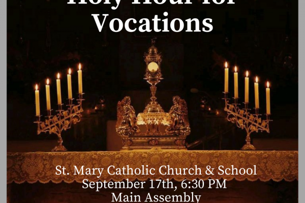 Holy Hour for Vocations