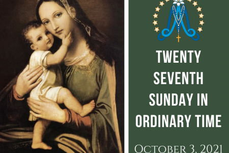 Twenty-Seventh Sunday in Ordinary Time